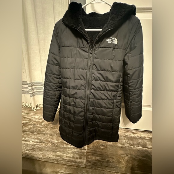 Womens northface coat, reversible - Picture 2 of 4
